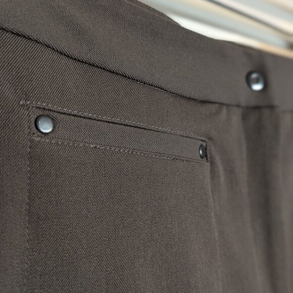 VINTAGE Elliott Lauren Zip Fly Mid-rise Straight Leg Pants Sz 6 Zip Made in USA - Picture 7 of 8